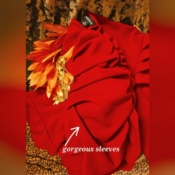 4X Classic with a Twist🌶 Midi Red Torrid Dress - Picture 4 of 11